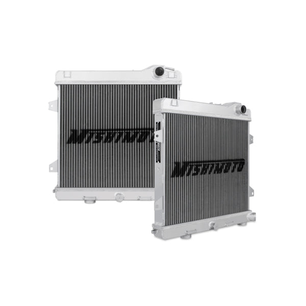 Mishimoto 87-91 BMW E30 M3 Manual Aluminum Radiator - Bull Strap