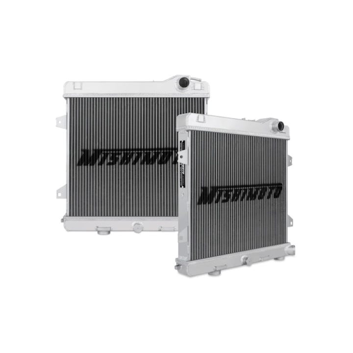 Mishimoto 87-91 BMW E30 M3 Manual Aluminum Radiator - Bull Strap