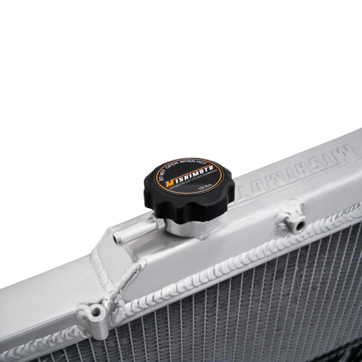 Mishimoto 88-91 Honda CRX Manual Aluminum Radiator - Bull Strap