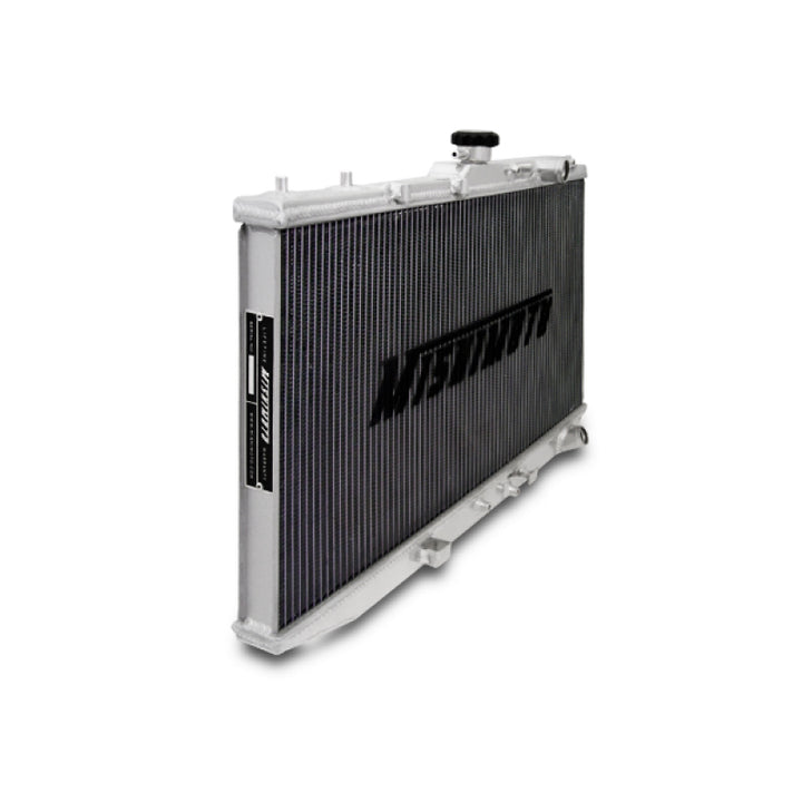 Mishimoto 88-91 Honda CRX Manual Aluminum Radiator - Bull Strap
