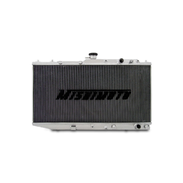 Mishimoto 88-91 Honda CRX Manual Aluminum Radiator - Bull Strap