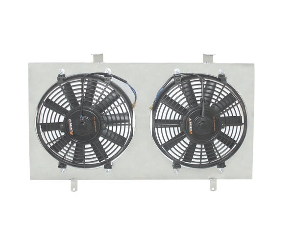 Mishimoto 89-94 Nissan 240sx S13 SR20DET Aluminum Fan Shroud Kit - Bull Strap