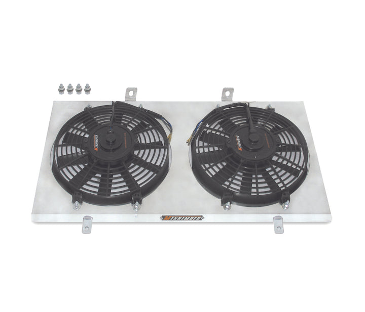 Mishimoto 89-94 Nissan 240sx S13 SR20DET Aluminum Fan Shroud Kit - Bull Strap
