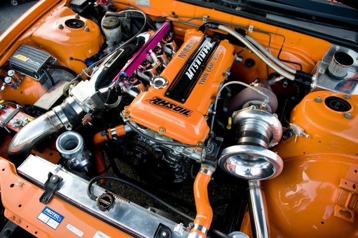 Mishimoto 89-94 Nissan 240sx S13 SR20DET Aluminum Radiator (MMRAD-S13-90SR) - Bull Strap
