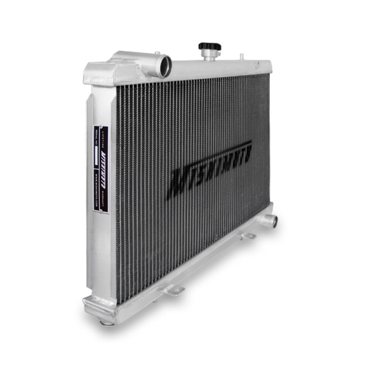 Mishimoto 89-94 Nissan 240sx S13 SR20DET Aluminum Radiator (MMRAD-S13-90SR) - Bull Strap