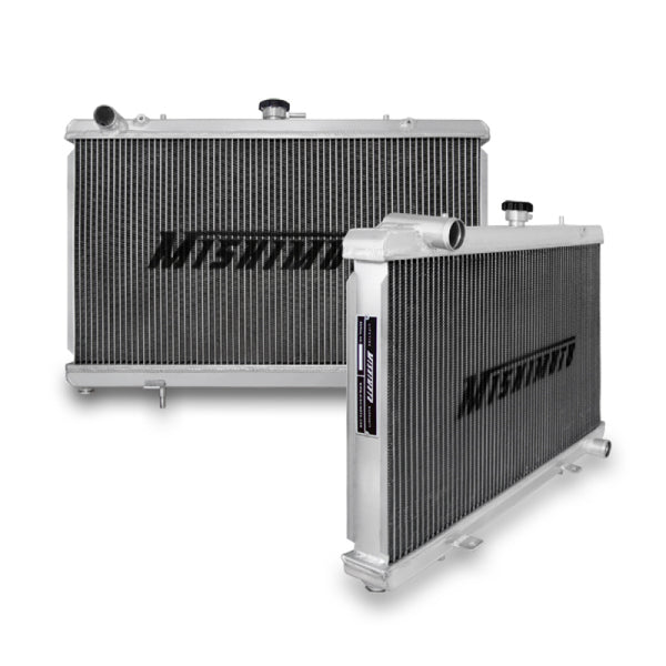 Mishimoto 89-94 Nissan 240sx S13 SR20DET X-LINE (Thicker Core) Aluminum Radiator - Bull Strap