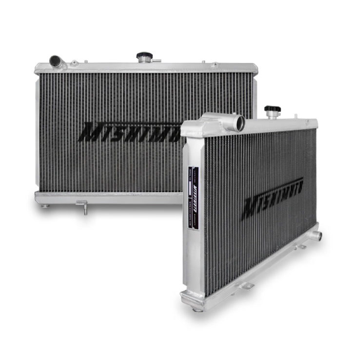 Mishimoto 89-94 Nissan 240sx S13 SR20DET X-LINE (Thicker Core) Aluminum Radiator - Bull Strap