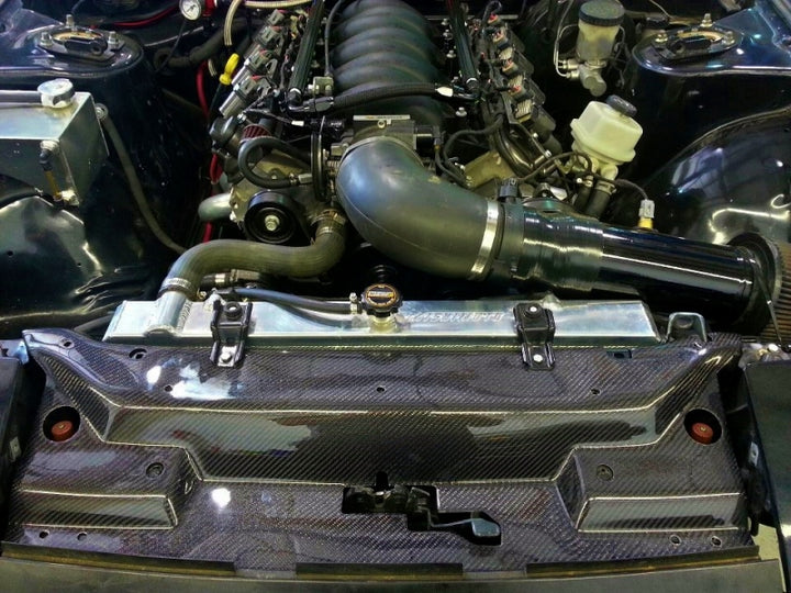 Mishimoto 89-94 Nissan 240sx w/ KA Aluminum Radiator - Bull Strap
