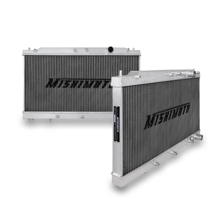 Mishimoto 90-94 Mitsubishi Eclipse Manual X-LINE (Thicker Core) Aluminum Radiator - Bull Strap