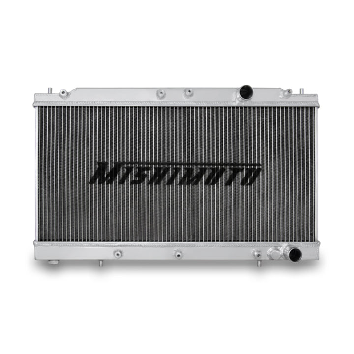 Mishimoto 90-94 Mitsubishi Eclipse Manual X-LINE (Thicker Core) Aluminum Radiator - Bull Strap