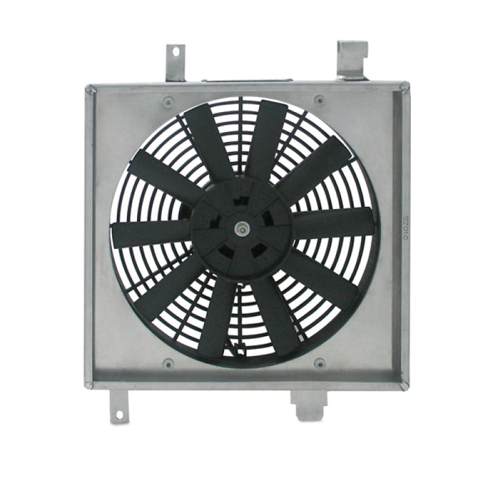 Mishimoto 90-96 Nissan 300ZX Turbo Aluminum Fan Shroud Kit - Bull Strap