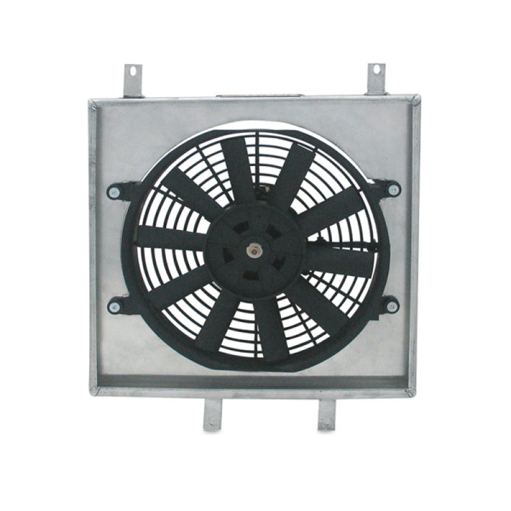 Mishimoto 90-96 Nissan 300ZX Turbo Aluminum Fan Shroud Kit - Bull Strap