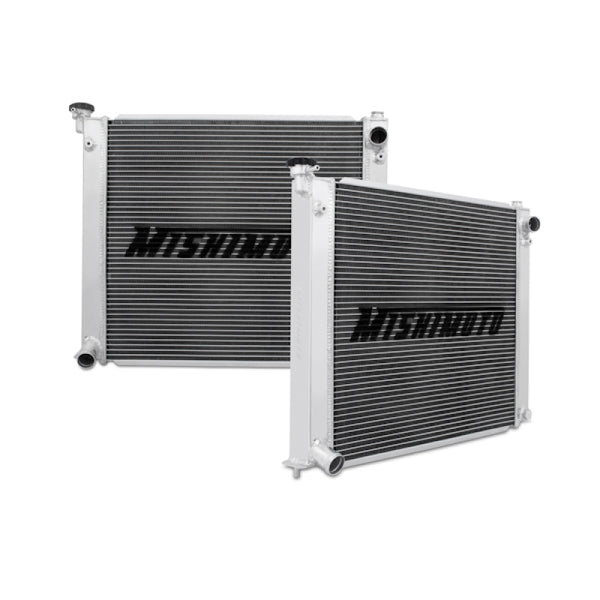 Mishimoto 90-96 Nissan 300ZX Turbo Manual Aluminum Radiator - Bull Strap