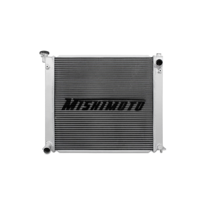 Mishimoto 90-96 Nissan 300ZX Turbo Manual Aluminum Radiator - Bull Strap