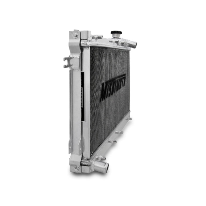 Mishimoto 90-97 Mazda Miata 3 Row Manual X-LINE (Thicker Core) Aluminum Radiator - Bull Strap