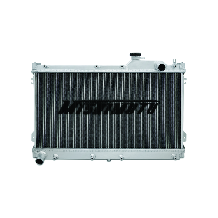 Mishimoto 90-97 Mazda Miata 3 Row Manual X-LINE (Thicker Core) Aluminum Radiator - Bull Strap