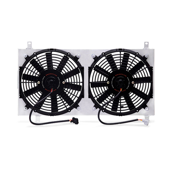 Mishimoto 90-97 Mazda Miata Aluminum Fan Shroud Kit - Bull Strap