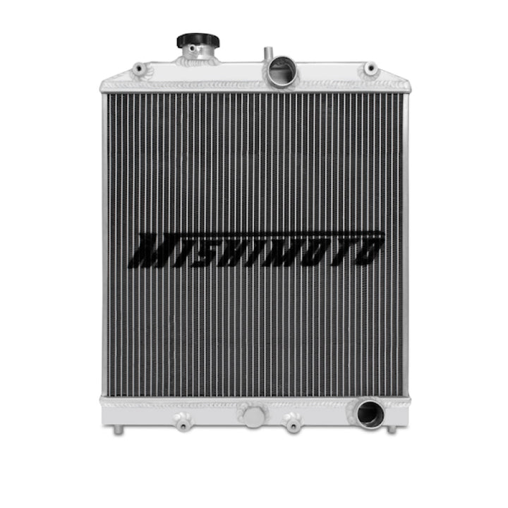 Mishimoto 92-00 Honda Civic / 93-97 Del Sol Manual Aluminum Radiator - Bull Strap