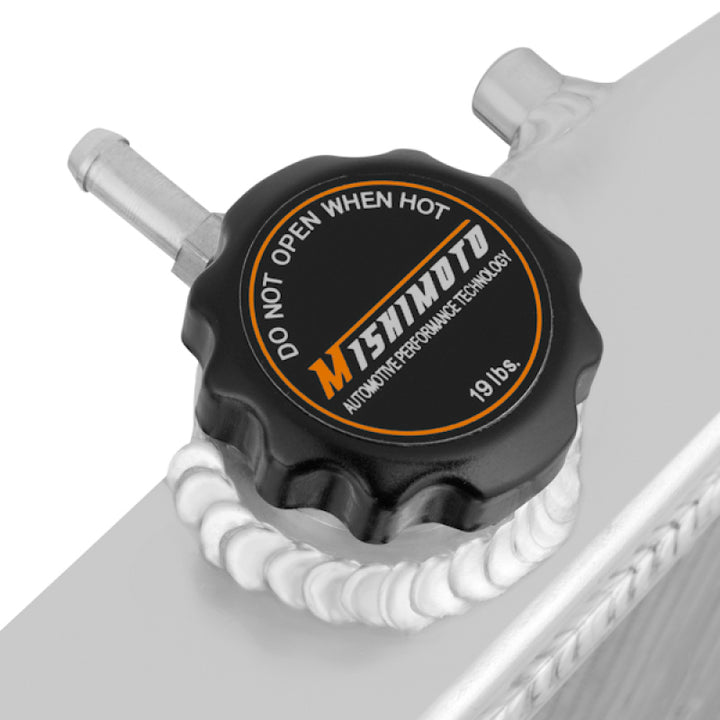 Mishimoto 92-00 Honda Civic / 93-97 Del Sol Manual X-LINE (Thicker Core) Aluminum Radiator - Bull Strap