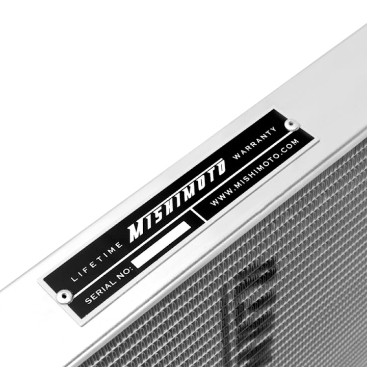 Mishimoto 92-00 Honda Civic / 93-97 Del Sol Manual X-LINE (Thicker Core) Aluminum Radiator - Bull Strap