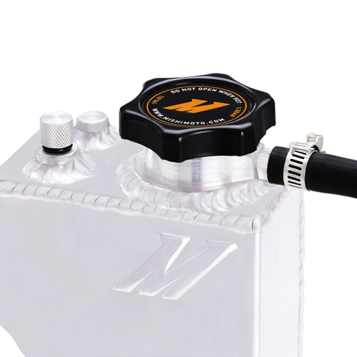 Mishimoto 92-99 BMW 3 Series Aluminum Coolant Expansion Tank - Bull Strap