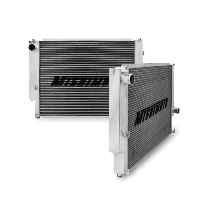 Mishimoto 92-99 BMW E36 Manual Aluminum Radiator - Bull Strap