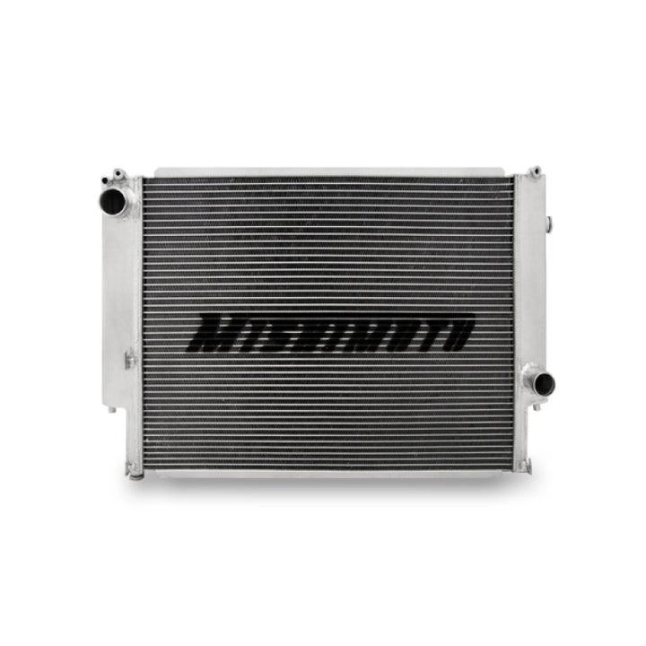 Mishimoto 92-99 BMW E36 Manual Aluminum Radiator - Bull Strap