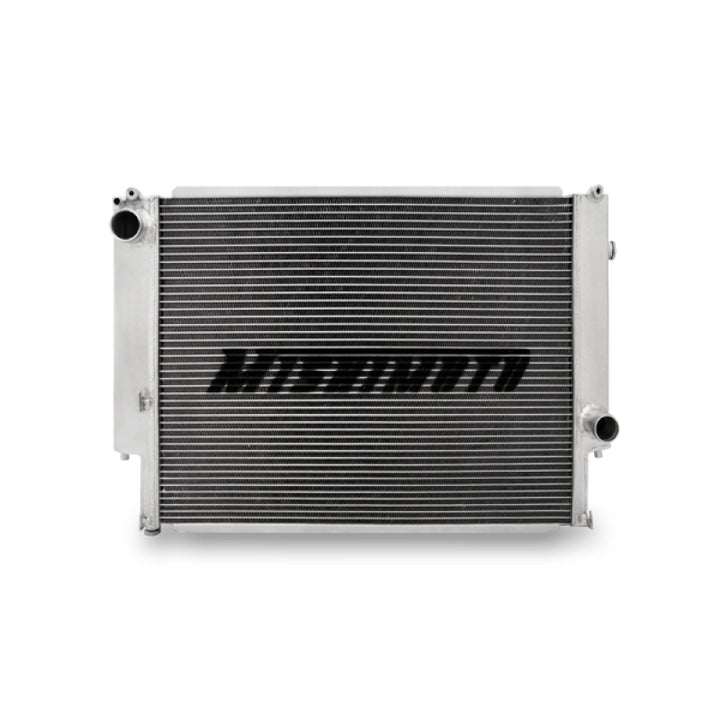 Mishimoto 92-99 BMW E36 Manual Aluminum Radiator - Bull Strap