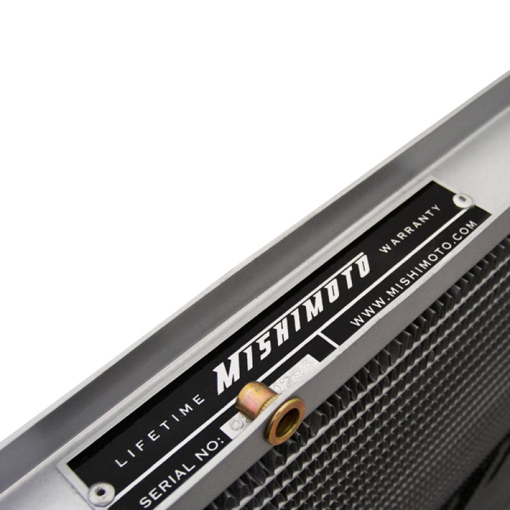 Mishimoto 92-99 BMW E36 Manual Aluminum Radiator - Bull Strap