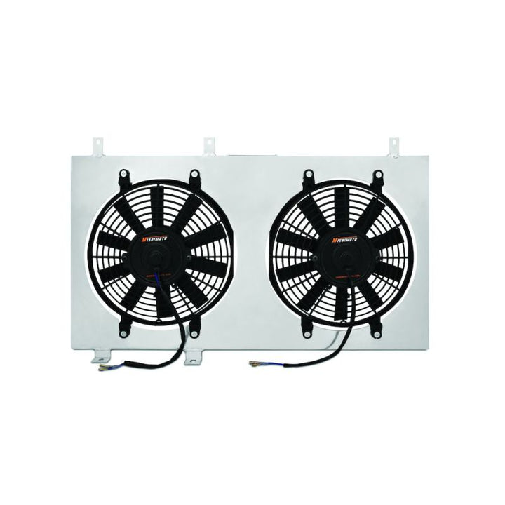 Mishimoto 93-98 Toyota Supra Turbo Aluminum Fan Shroud Kit - Bull Strap