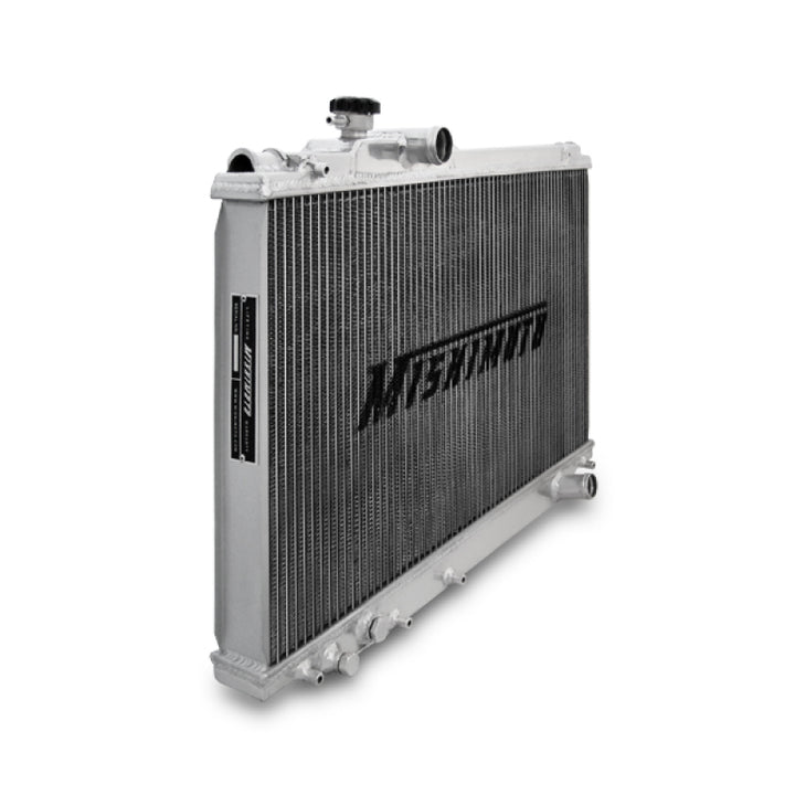 Mishimoto 93-98 Toyota Supra Turbo/Non Turbo Manual Aluminum Radiator - Bull Strap