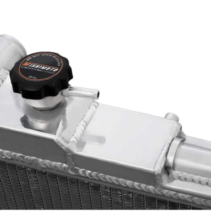 Mishimoto 93-98 Toyota Supra Turbo/Non Turbo Manual Aluminum Radiator - Bull Strap