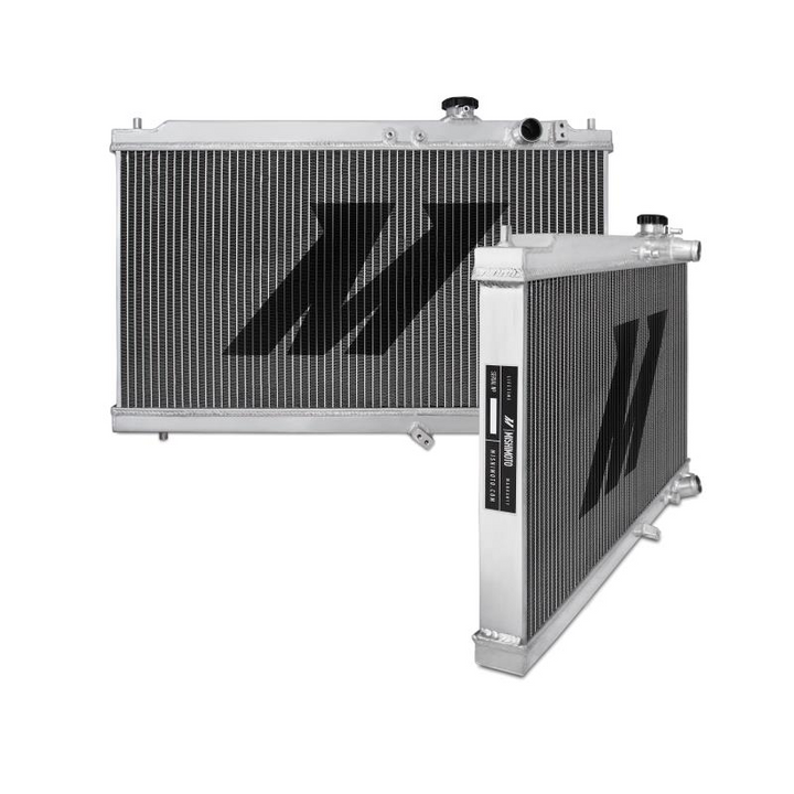 Mishimoto 94-01 Acura Integra 3 Row Manual X-LINE (Thicker Core) Aluminum Radiator - Bull Strap