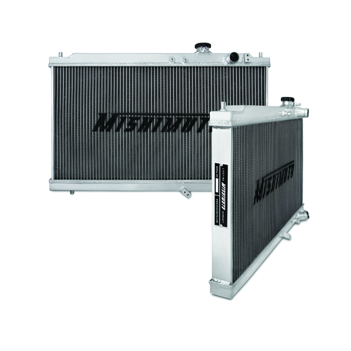 Mishimoto 94-01 Acura Integra 3 Row Manual X-LINE (Thicker Core) Aluminum Radiator - Bull Strap