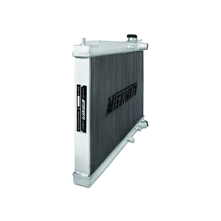 Mishimoto 94-01 Acura Integra 3 Row Manual X-LINE (Thicker Core) Aluminum Radiator - Bull Strap