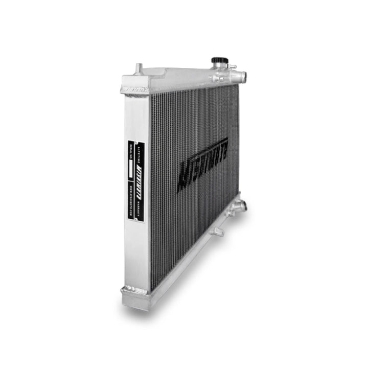 Mishimoto 94-01 Acura Integra 3 Row Manual X-LINE (Thicker Core) Aluminum Radiator - Bull Strap