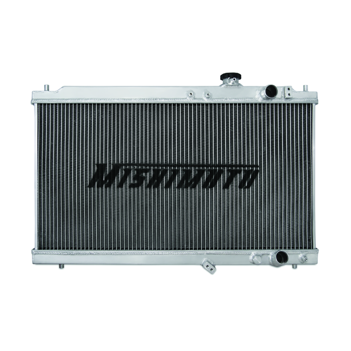 Mishimoto 94-01 Acura Integra 3 Row Manual X-LINE (Thicker Core) Aluminum Radiator - Bull Strap