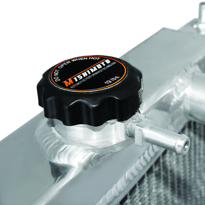 Mishimoto 94-01 Acura Integra 3 Row Manual X-LINE (Thicker Core) Aluminum Radiator - Bull Strap