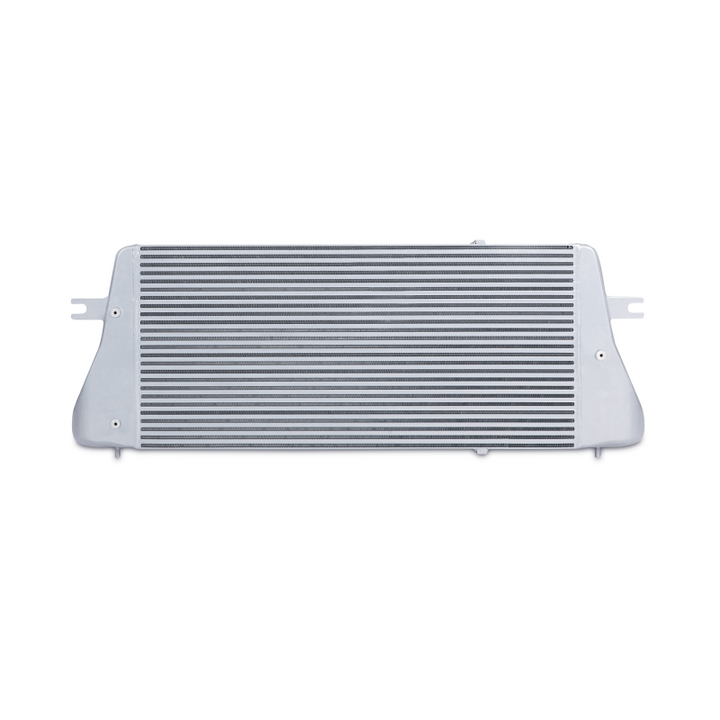 Mishimoto 94-02 Dodge Ram 2500 5.9L Cummins Intercooler Kit w/ Pipes (Silver) - Bull Strap