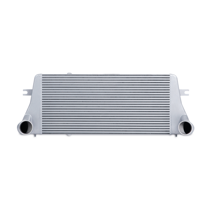 Mishimoto 94-02 Dodge Ram 2500 5.9L Cummins Intercooler Kit w/ Pipes (Silver) - Bull Strap