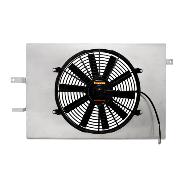 Mishimoto 94-96 Ford Mustang Aluminum Fan Shroud Kit (Does not fit with ABS Equipped Vehicle) - Bull Strap