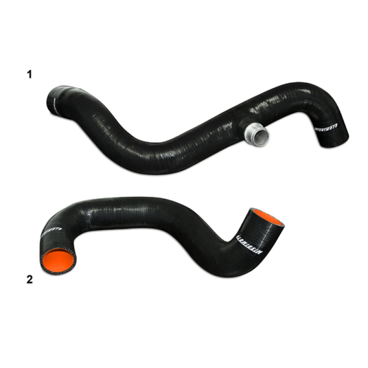 Mishimoto 94-97 Ford F250 7.3L Black Diesel Hose Kit - Bull Strap