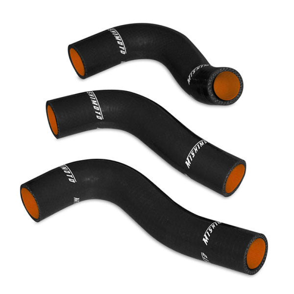 Mishimoto 94-97 Mazda Miata Black Silicone Radiator Hose Kit - Bull Strap