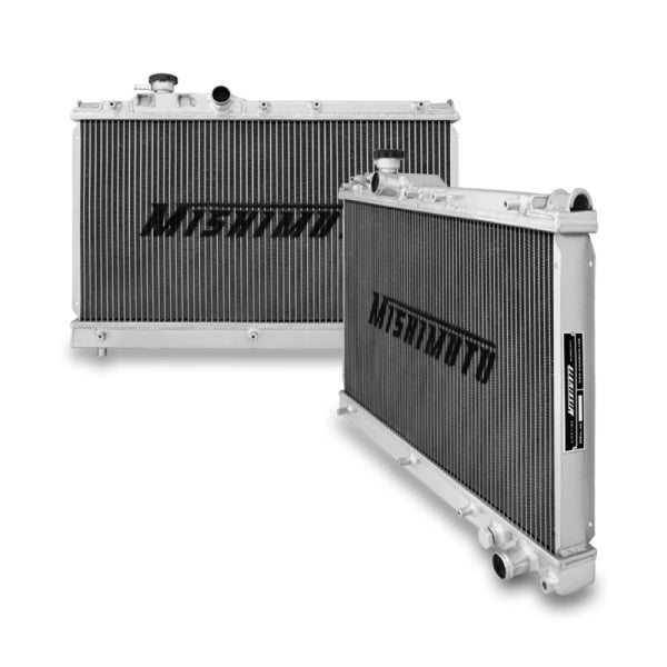 Mishimoto 94-99 Toyota Celica GT/GT4 Manual Aluminum Radiator - Bull Strap