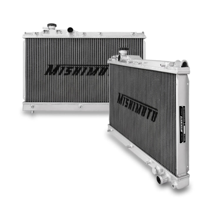 Mishimoto 94-99 Toyota Celica GT/GT4 Manual Aluminum Radiator - Bull Strap