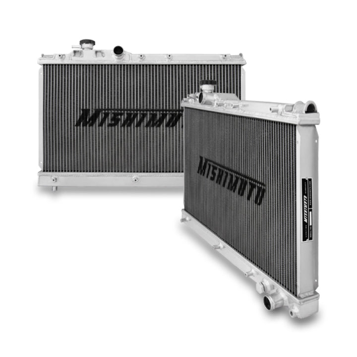 Mishimoto 94-99 Toyota Celica GT/GT4 Manual Aluminum Radiator - Bull Strap