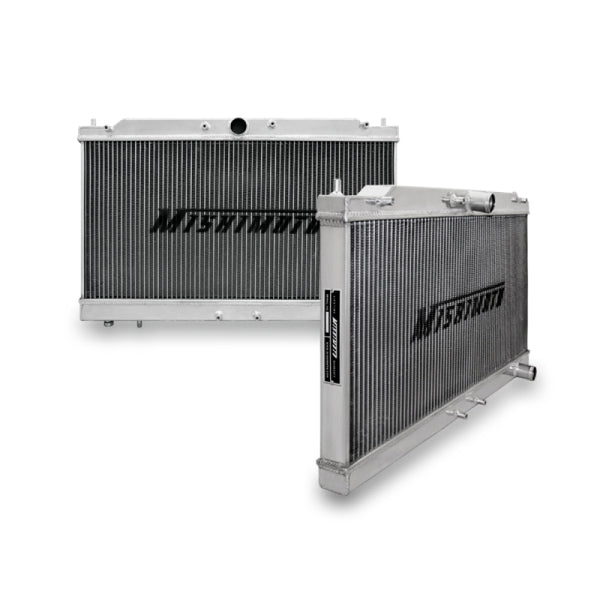 Mishimoto 95-99 Mitsubishi Eclipse Turbo Manual Aluminum Radiator - Bull Strap