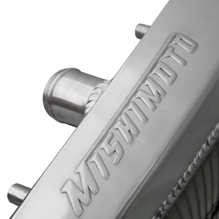 Mishimoto 95-99 Mitsubishi Eclipse Turbo Manual Aluminum Radiator - Bull Strap