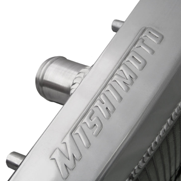 Mishimoto 95-99 Mitsubishi Eclipse Turbo Manual X-LINE (Thicker Core) Aluminum Radiator - Bull Strap