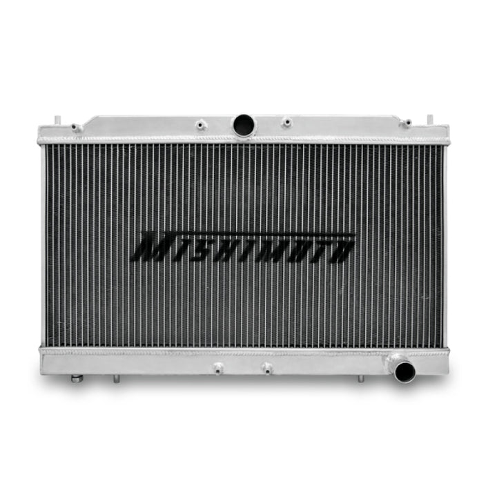 Mishimoto 95-99 Mitsubishi Eclipse Turbo Manual X-LINE (Thicker Core) Aluminum Radiator - Bull Strap